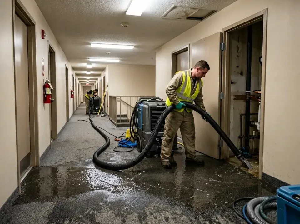 multi-unit-apartment-hallway-f-005 — frequently asked questions, Emergency Burst Pipe Water Extraction & Removal in Marina d…
